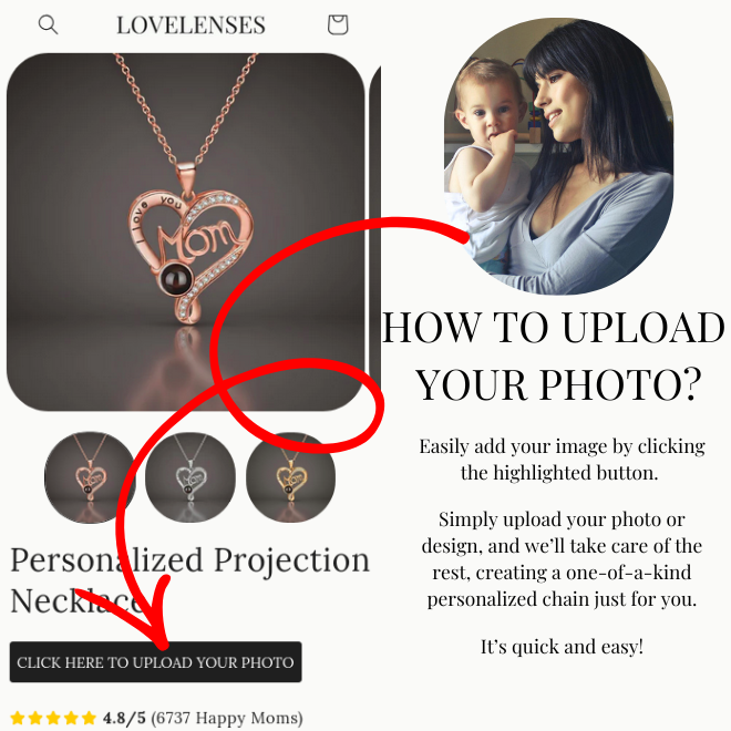 Personalized Projection Necklace