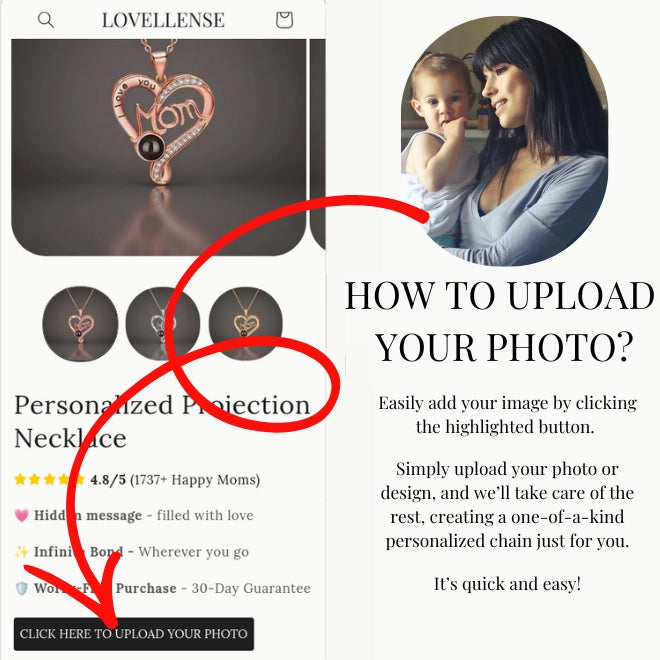 Personalized Projection Necklace